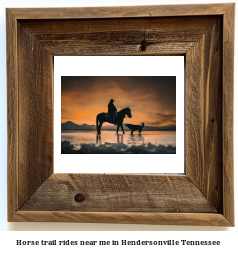 horse trail rides near me in Hendersonville, Tennessee